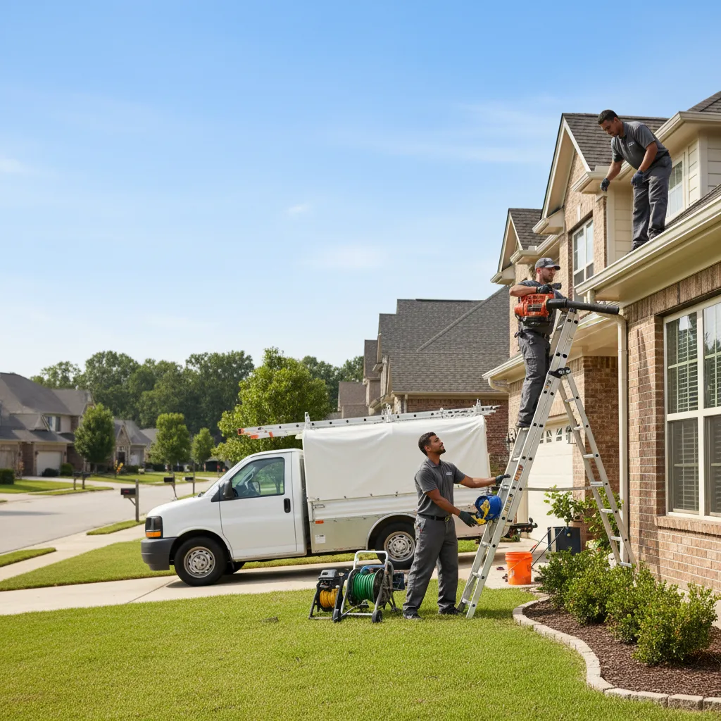 Home Gutter Service in De Land, IL near me